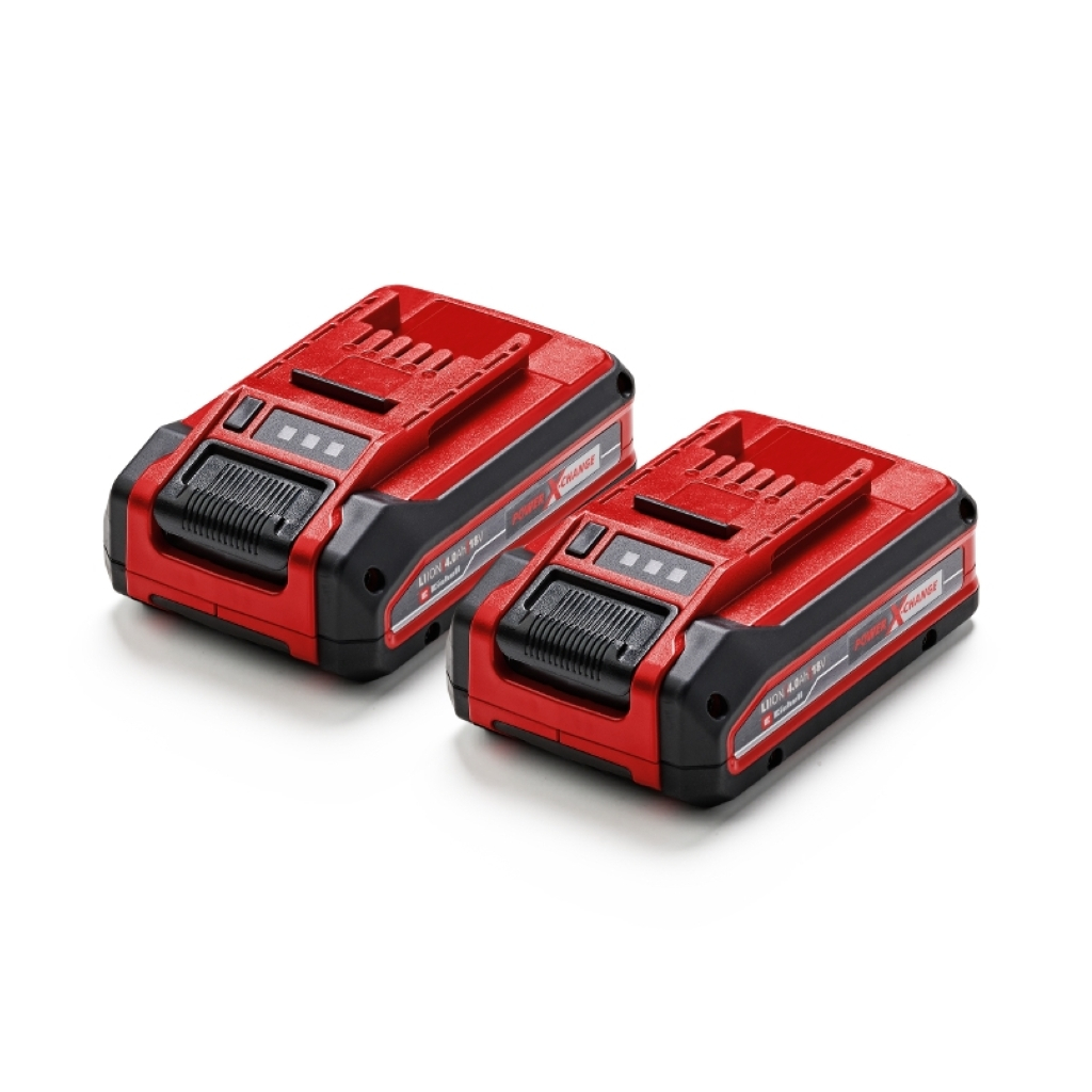 Акумулятор до електроінструменту Einhell Twinpack PXC Plus, 18В, 2х4Ah, 1.25кг (4511629) - зображення 1