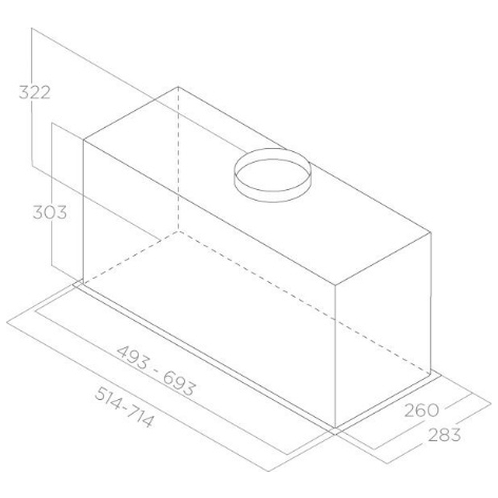Витяжка кухонна Elica ENTER BL MAT/A/52 - изображение 11