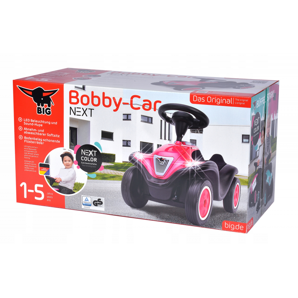 Чудомобіль Big Bobby Car Next рожевий (56233) - зображення 6