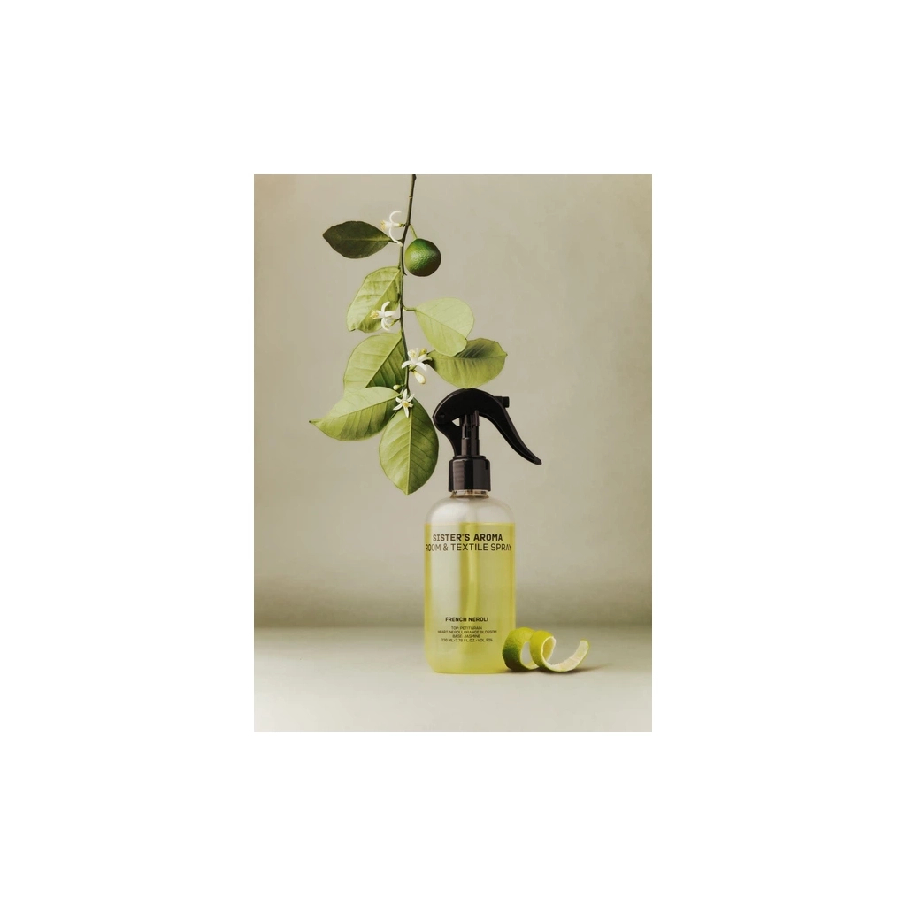 Освіжувач повітря Sister's Aroma Французький неролі Парфумований спрей для кімнати та текстилю 230 мл (4820227786015) - picture 3
