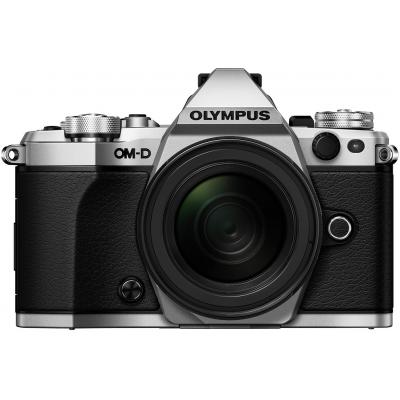 Цифровий фотоапарат Olympus E-M5 mark II 12-50 mm Kit silver/black (V207042SE000) - зображення 2