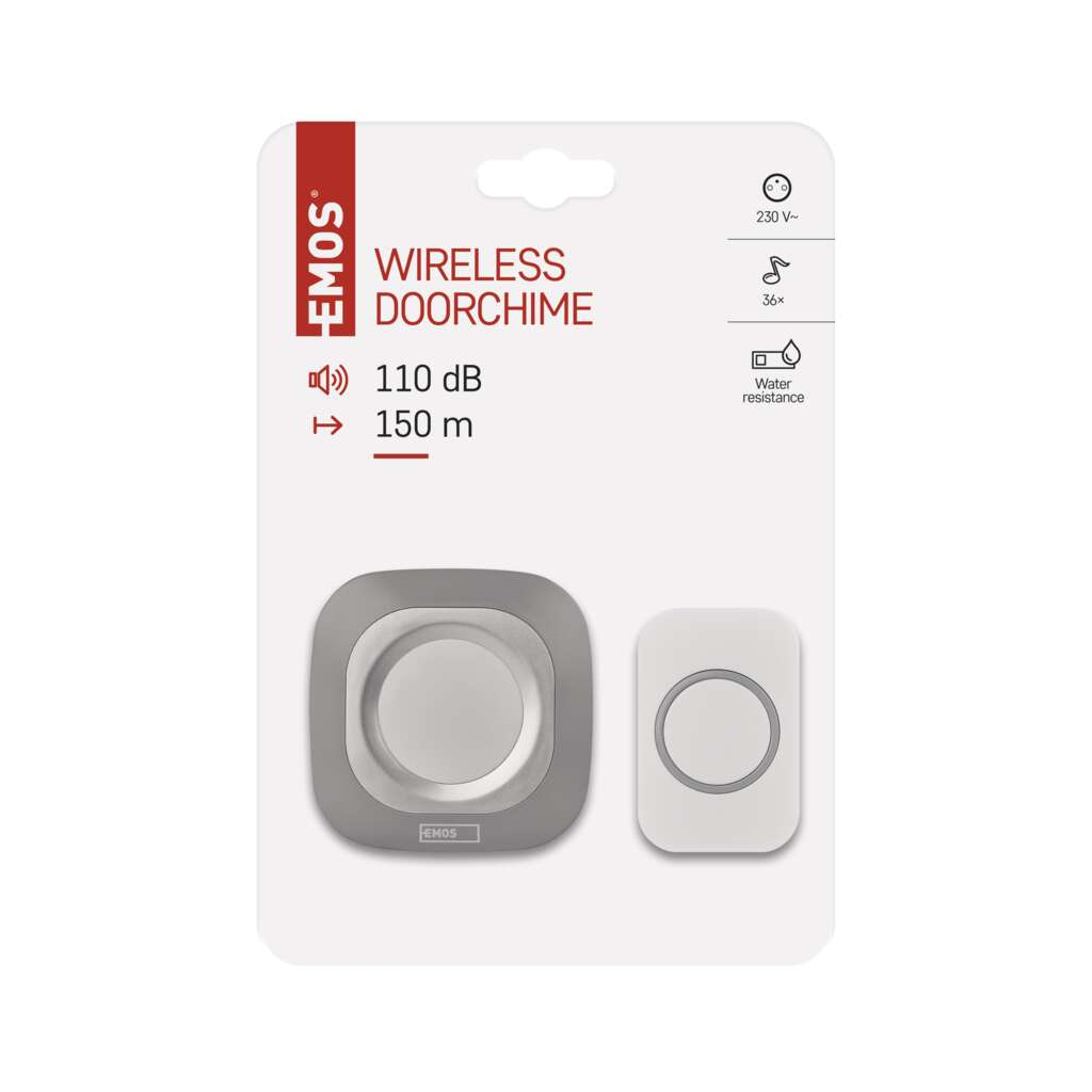 Дверний дзвінок EMOS бездротовий EMOS P5733S (P5733S) - picture 8