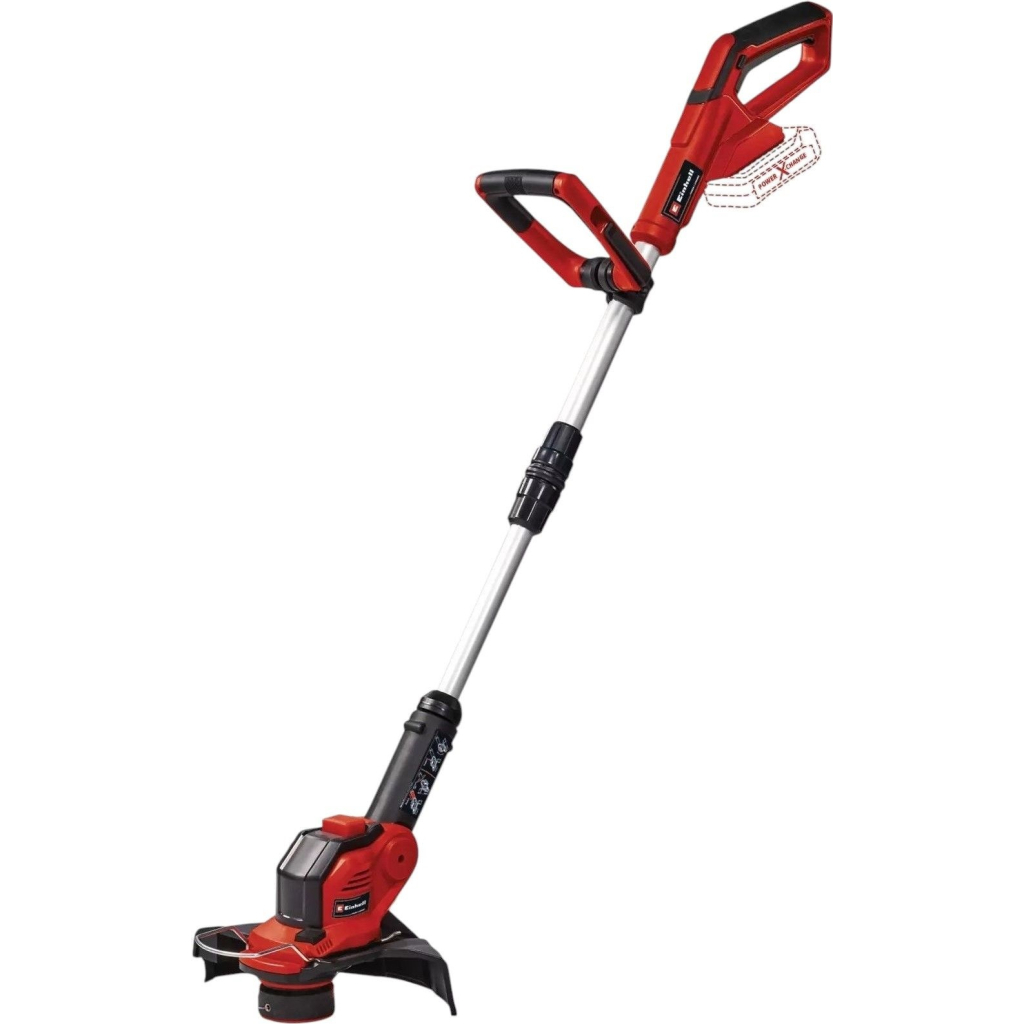 Тример садовий Einhell GE-CT 18/28 Li TC-Solo 18V, 8500об/хв, 28см, ліска та возик, 2.15кг (без АКБ та ЗП) (3411212) - зображення 2