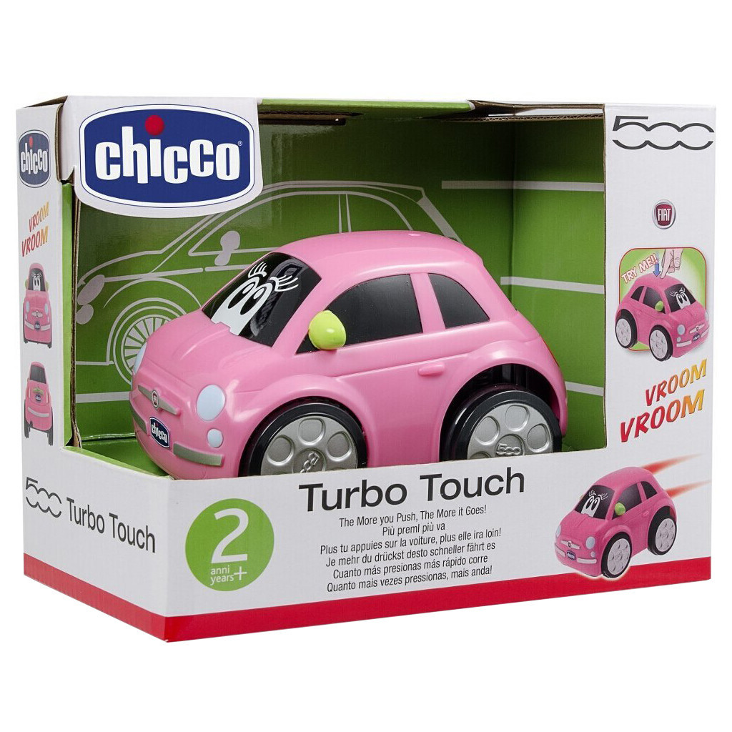 Машина Chicco Fiat 500 серии Turbo Touch розовая (07331.10) - зображення 8