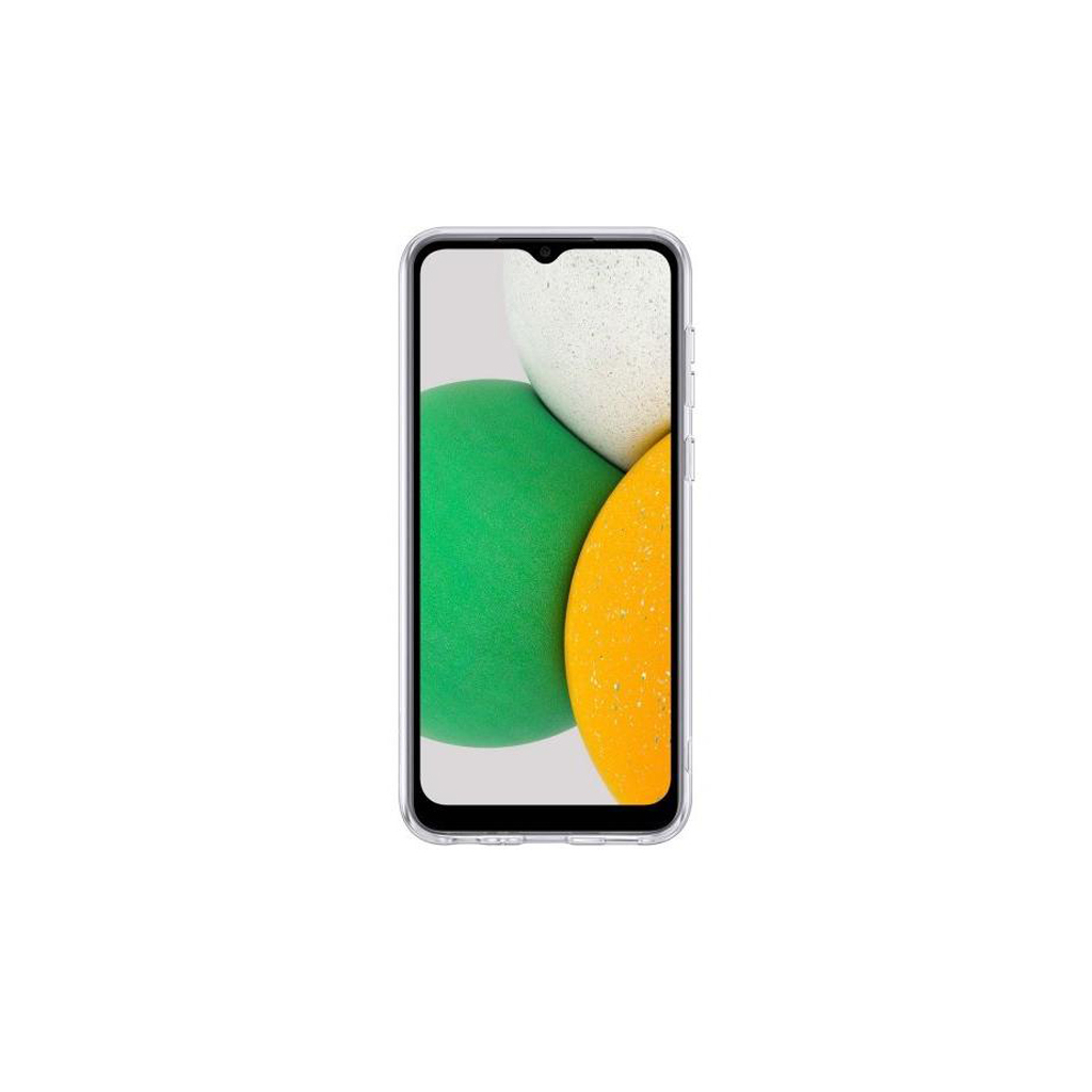 Чохол до мобільного телефона Samsung A03 Soft Clear Cover Transparent (EF-QA032TTEGRU) - зображення 4