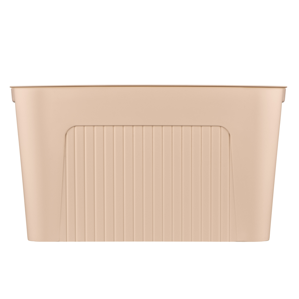 Контейнер для зберігання Ardesto З кришкою Бежевий 23 л (ARHC2523B) - зображення 4