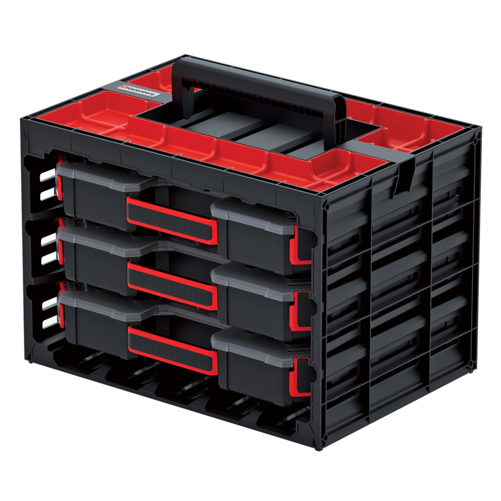 Ящик для інструментів Kistenberg набір органайзерів, 415*290*290, TAGER CASE, KTC40306S (KTC40306S) - зображення 1