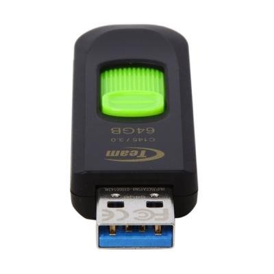 USB флеш накопичувач Team 64GB C145 Green USB 3.0 (TC145364GG01) - зображення 4