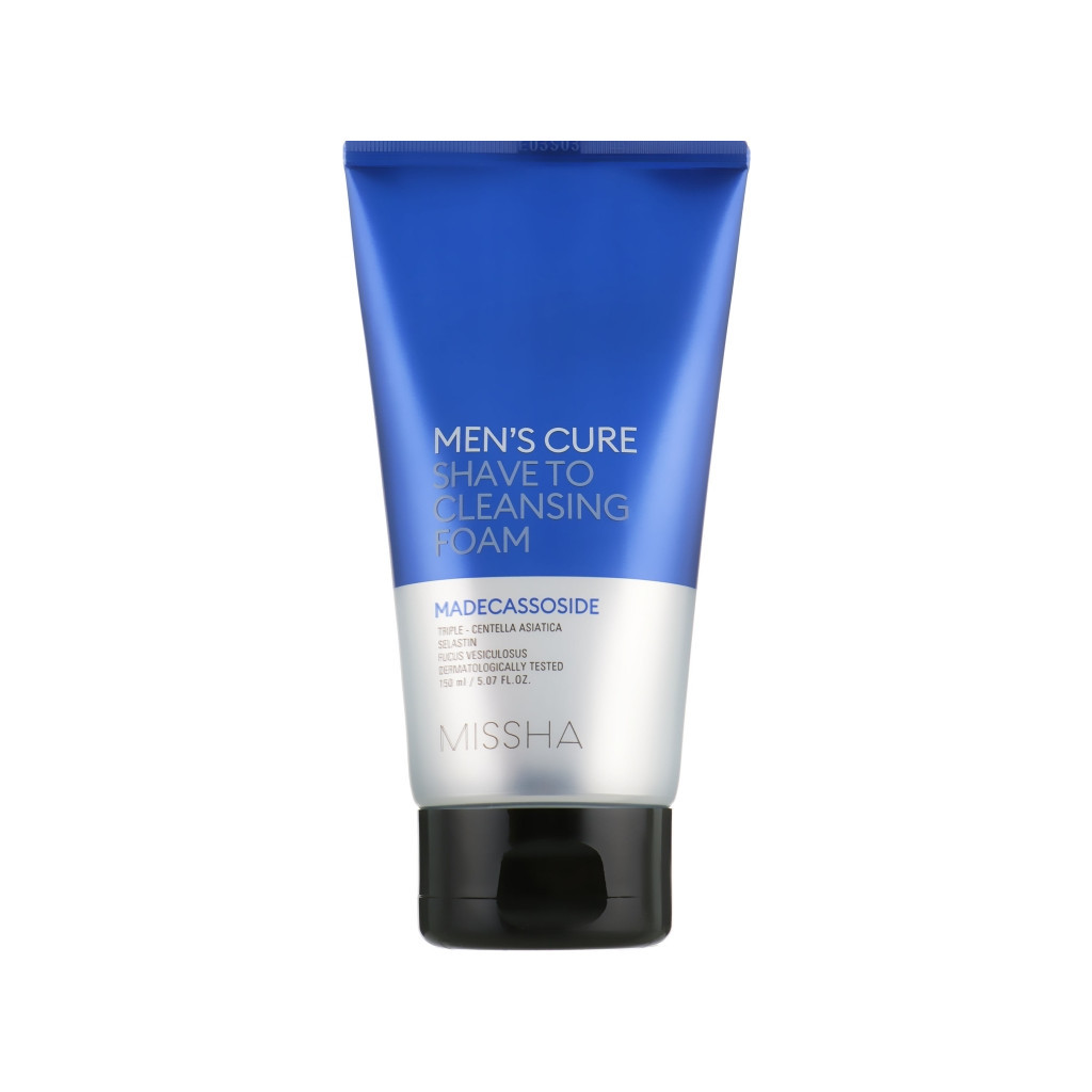 Піна для гоління Missha Men's Cure Shave To Cleansing Foam 150 мл (8809581460218) - зображення 1