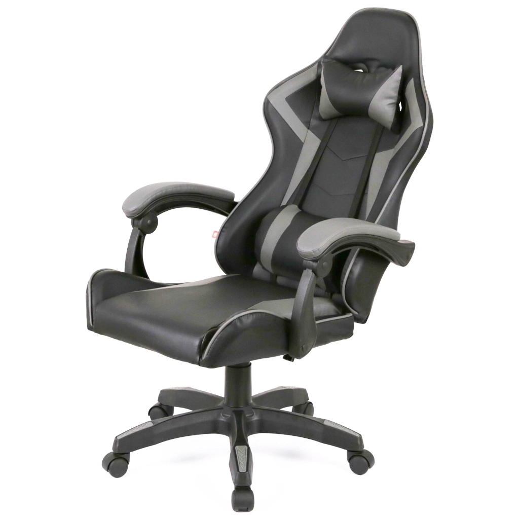 Крісло ігрове Аклас Бешкет ANF підліткове Чорний (PU-чорний/сірий) (00160338) - зображення 7