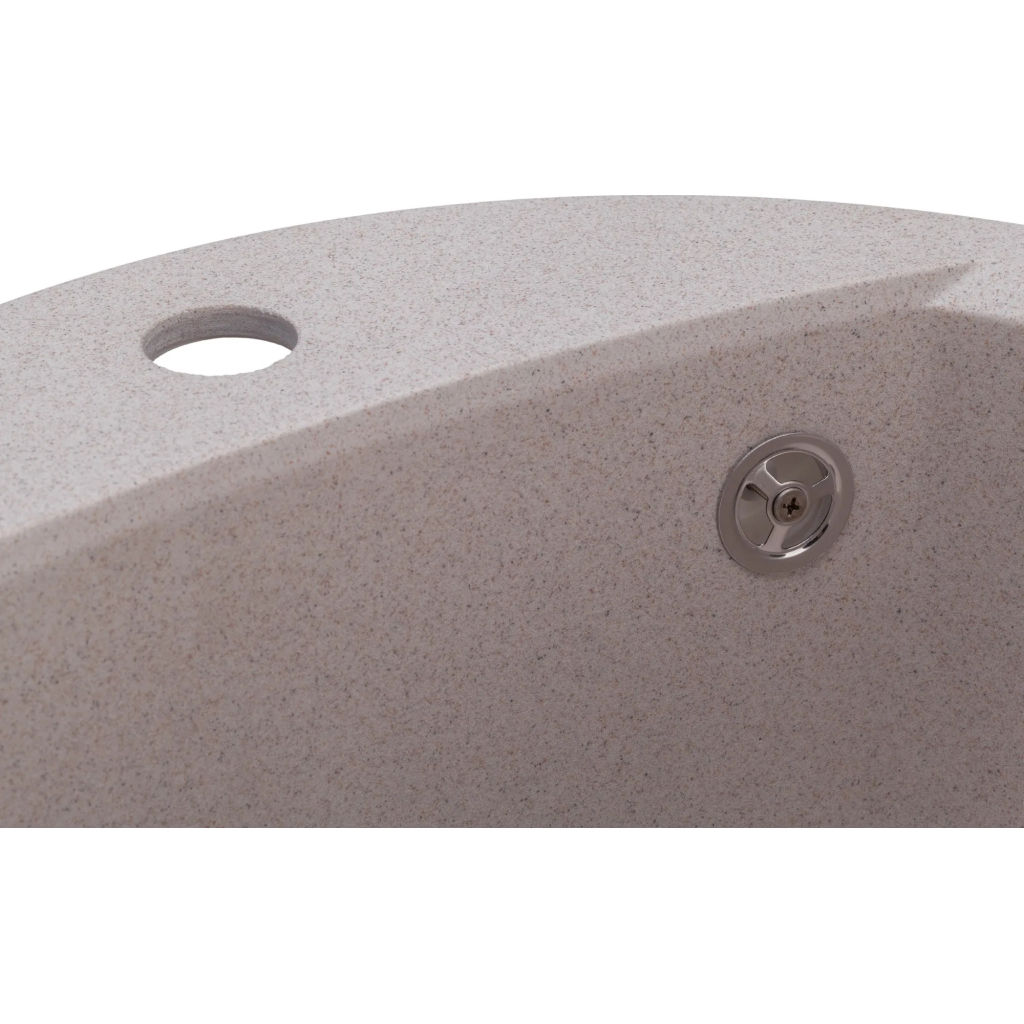 Мийка кухонна GRANADO RONDA terra з сифоном (470*490mm.) (gr2203) - зображення 8