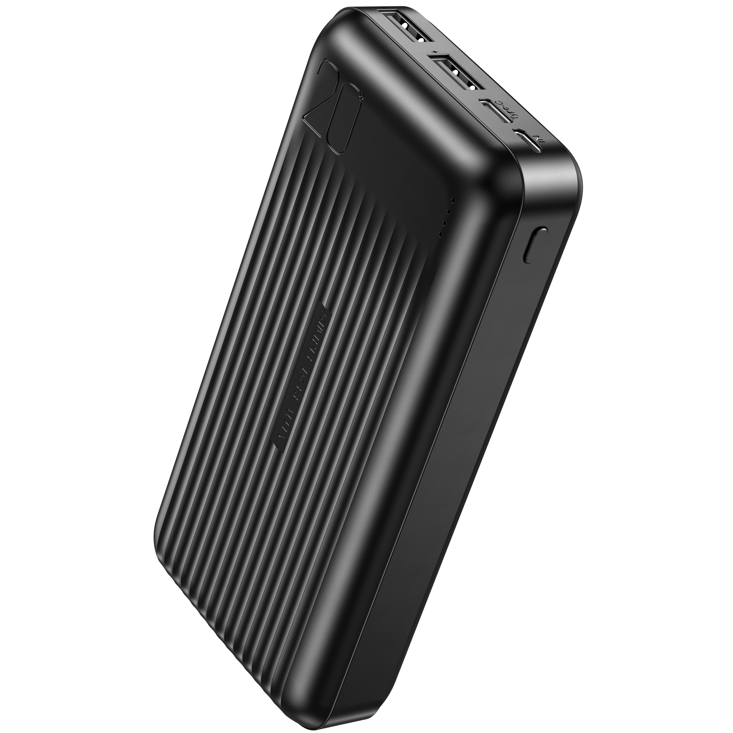 Універсальна мобільна батарея XO PB302 20000mAh Black - зображення 3