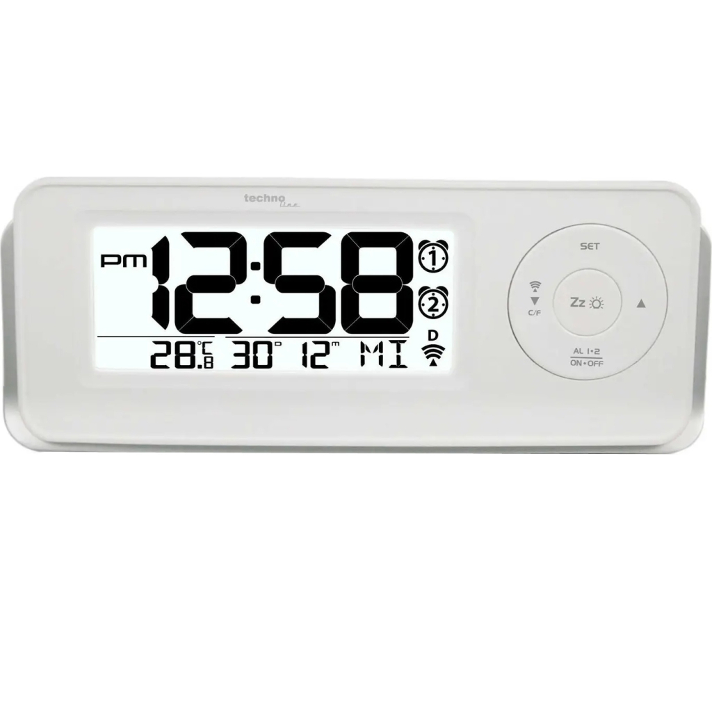 Настільний годинник Technoline WT498 White (DAS301810) - зображення 2