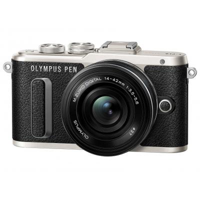 Цифровий фотоапарат Olympus E-PL8 14-42 mm Pancake Zoom Kit black (V205082BE000) - зображення 1
