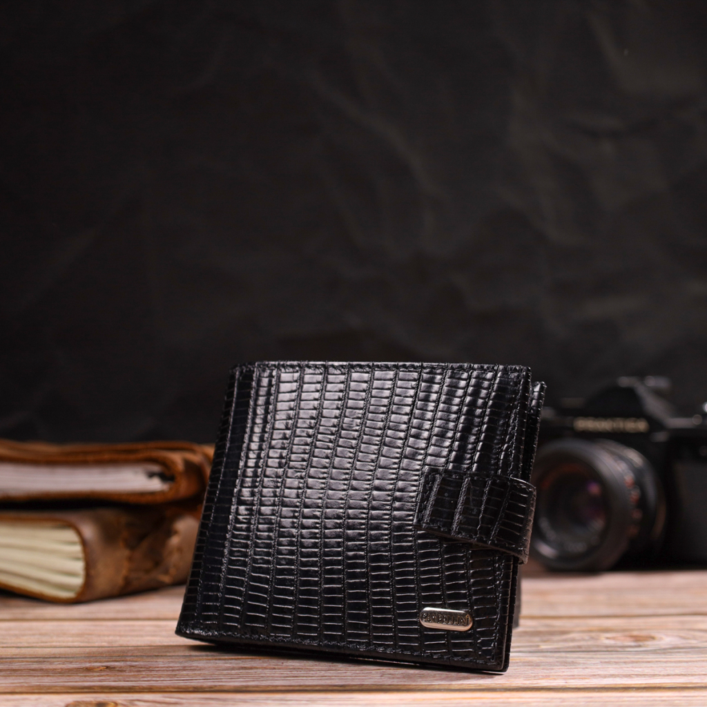 Гаманець Canpellini З натуральної шкіри Чорний (21789) - зображення 8