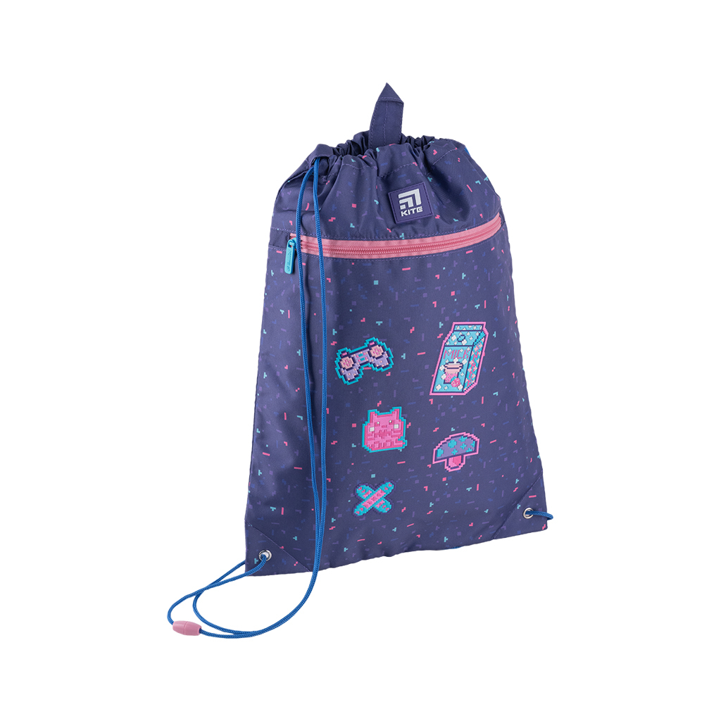 Сумка для взуття Kite Pixel Love Фіолетова (K24-601M-5) - зображення 5
