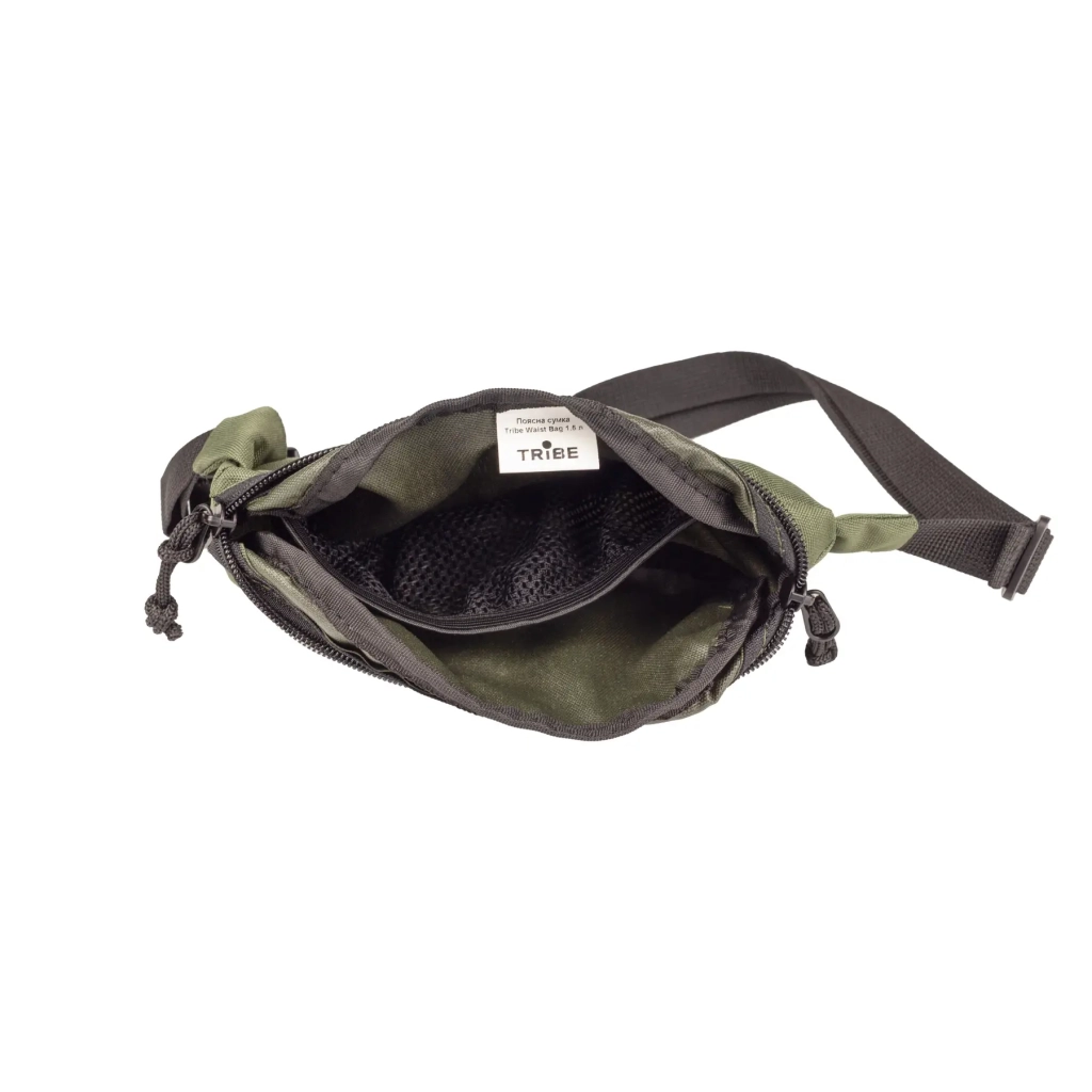 Сумка-бананка Tribe Waist bag 1,5 L Olive (T-ID-0001-olive) - зображення 8