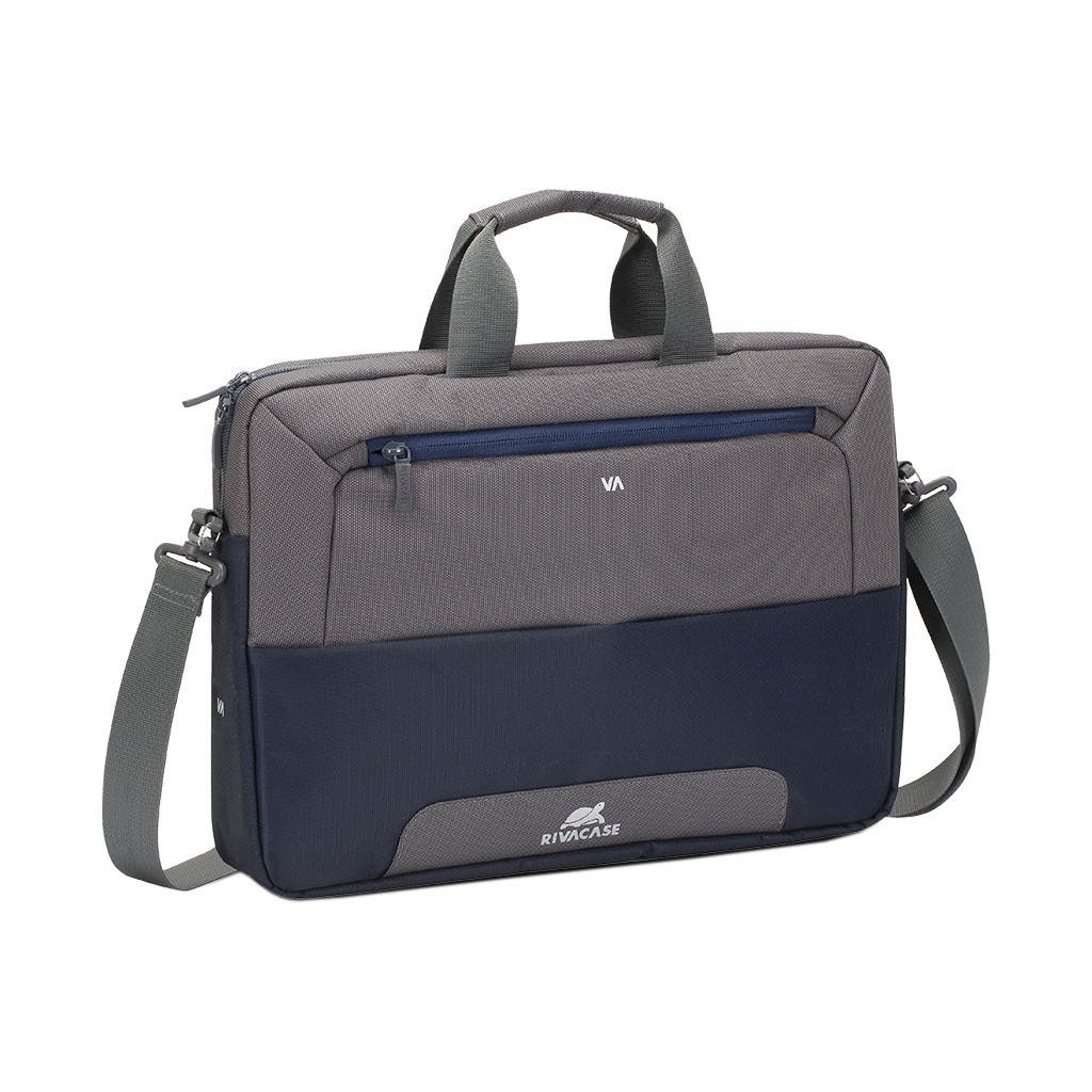 Сумка для ноутбука RivaCase 15.6" 7737 Steel blue/grey - зображення 1