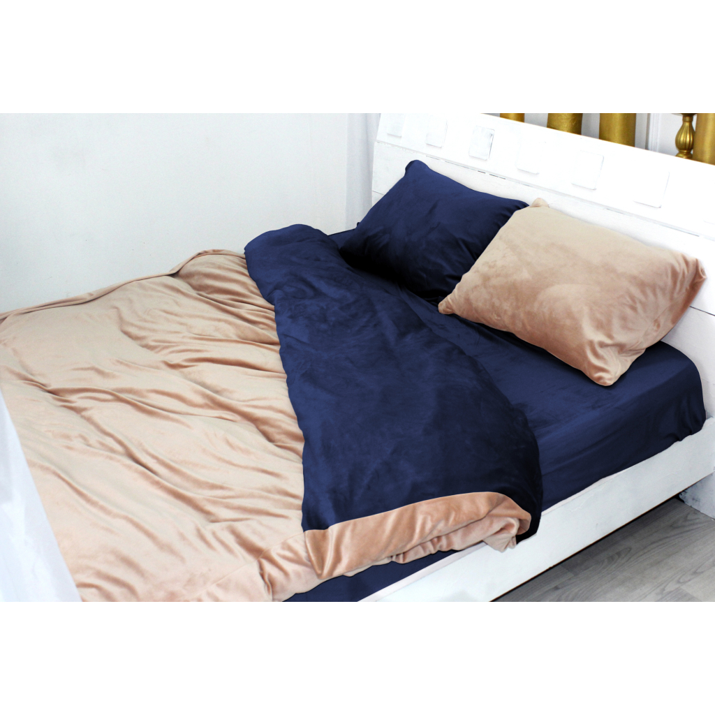 Постільна білизна MirSon Велюр Winter Frost 28-0004 + 28-0006 Ruellia Velvet 200х220 (2200004010649) - зображення 3