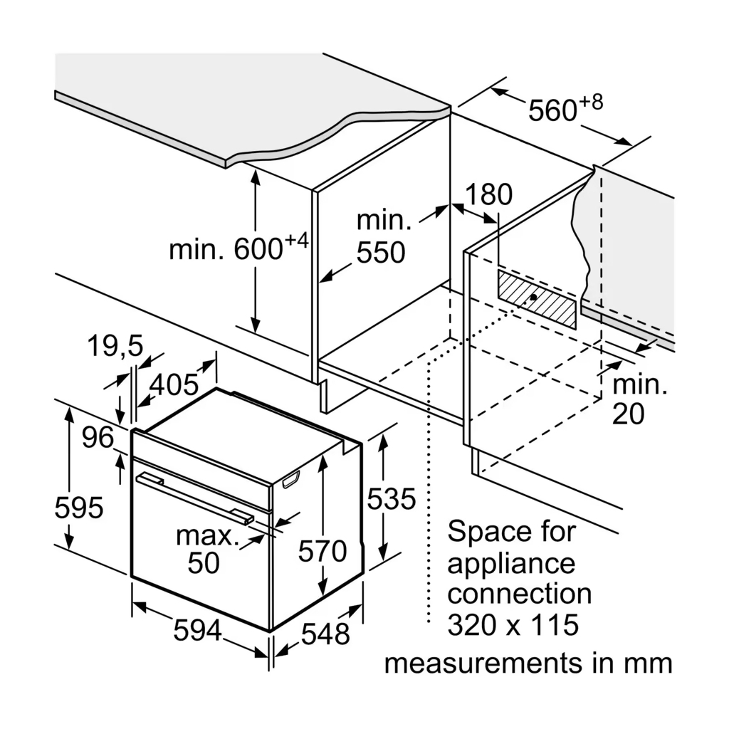 Духова шафа Bosch HJG852YB0T - зображення 7