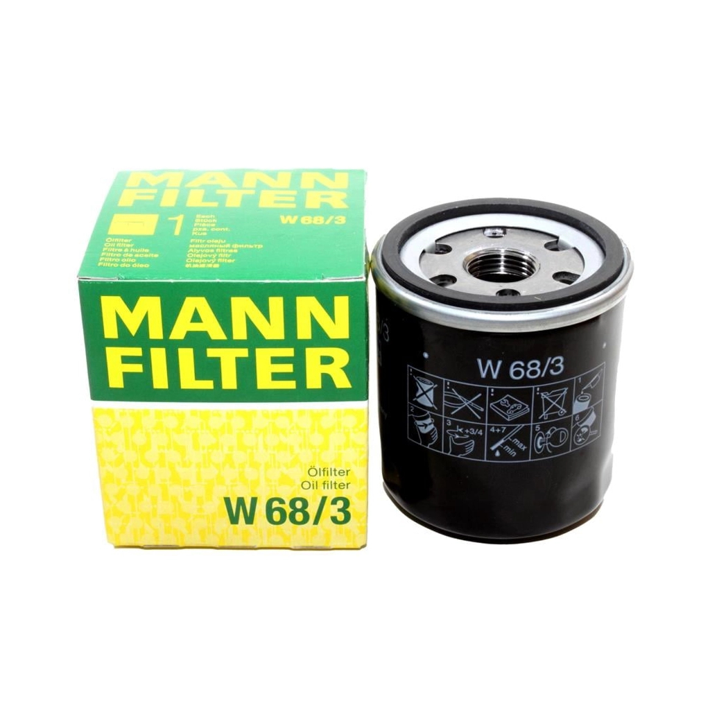 Фільтр масляний Mann W68/3 - зображення 3