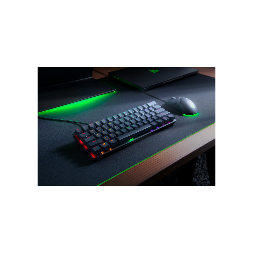 Клавіатура Razer Huntsman Mini Purple Switch RU USB (RZ03-03391500-R3R1) - зображення 6