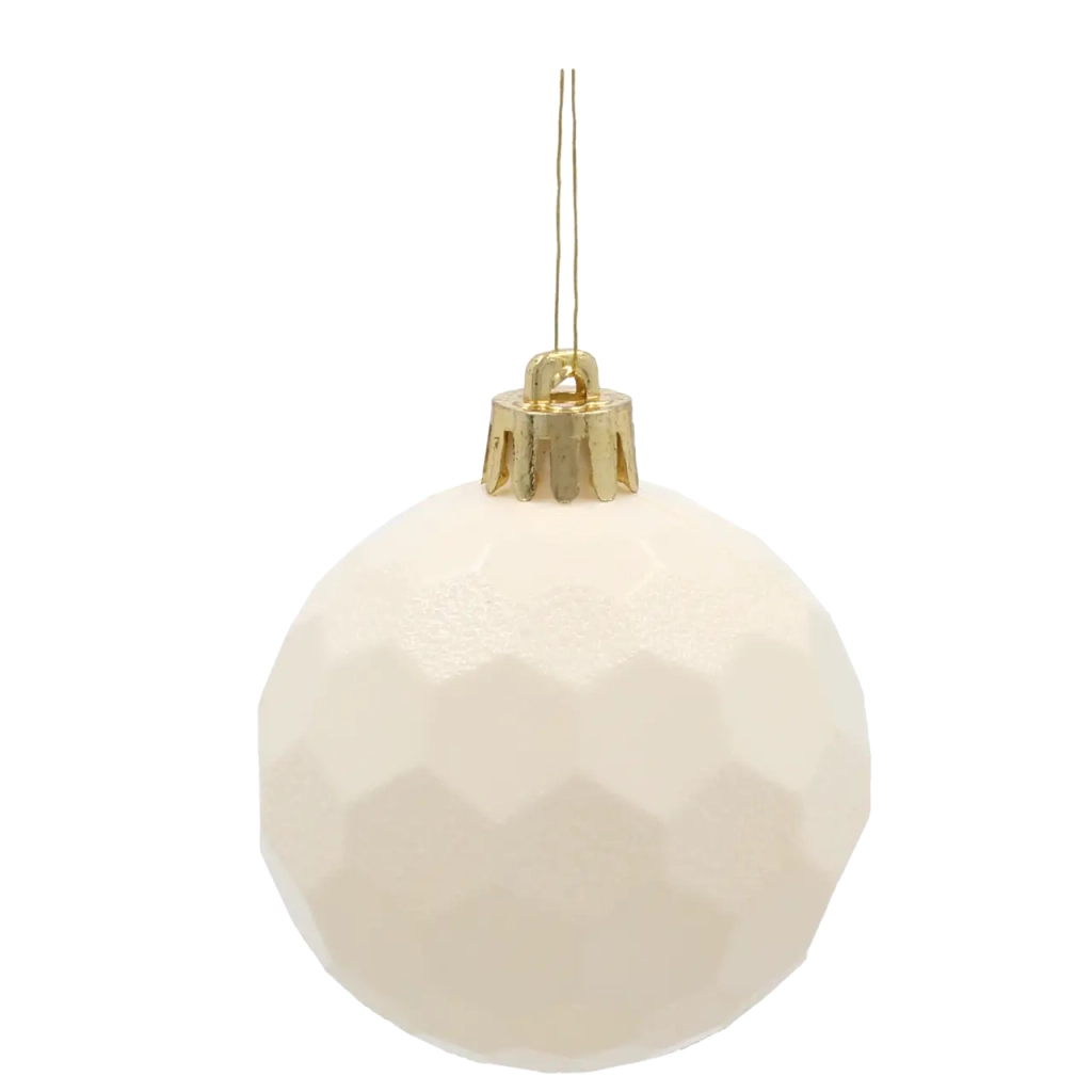 Ялинкова іграшка Chomik пластикові кульки 16 шт, 6см, мікс кольорів (5900779900004) - зображення 2