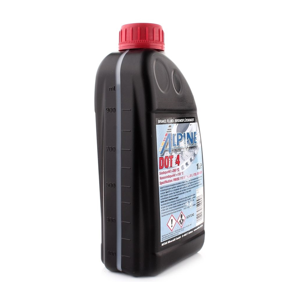 Гальмівна рідина Alpine Brake Fluid DOT 4 1л (1107-1) - зображення 2