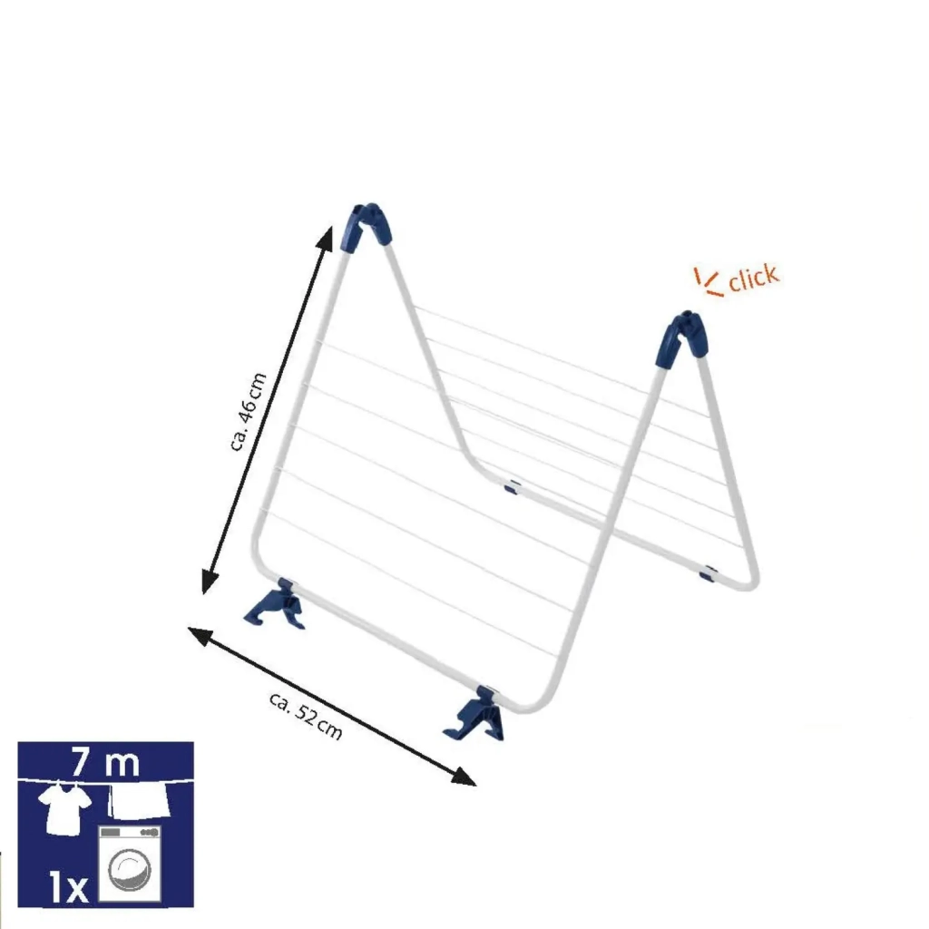 Сушарка для білизни Casa Si Flex Dry 4in1 White Підлогова (CS92970D05) (DAS302400) - зображення 6