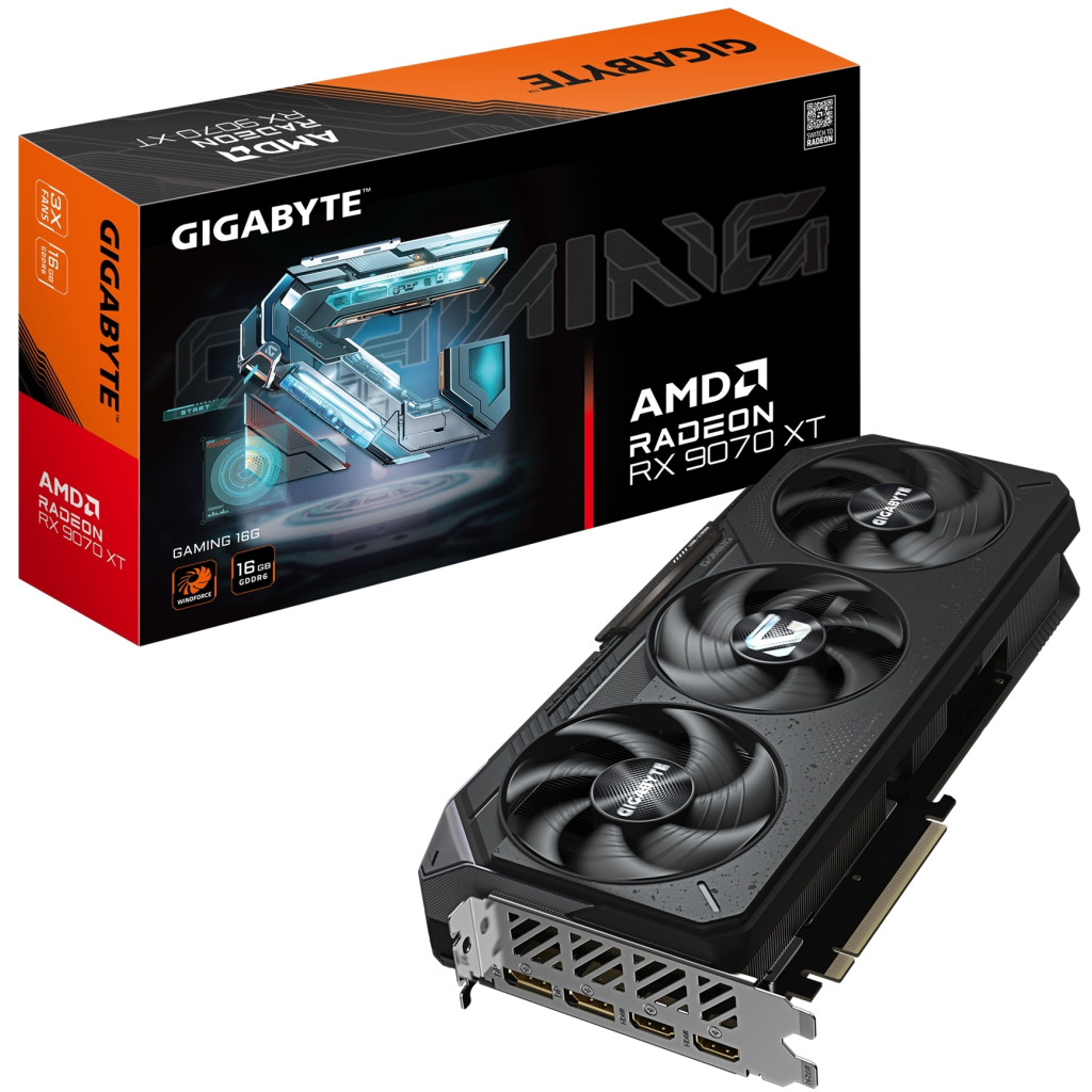 Відеокарта GIGABYTE Radeon RX 9070 XT 16Gb GAMING (GV-R9070XTGAMING-16GD) - зображення 10