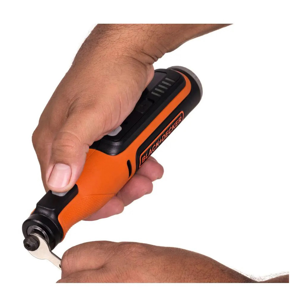 Гравер Black&Decker 29500 об/хв, 7,2V, Li-Ion 1,5Ah (BCRT8I) - зображення 8