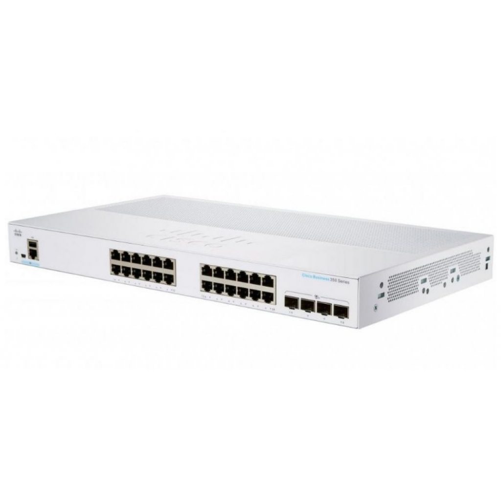 Комутатор мережевий Cisco CBS350-24XT-EU - зображення 1
