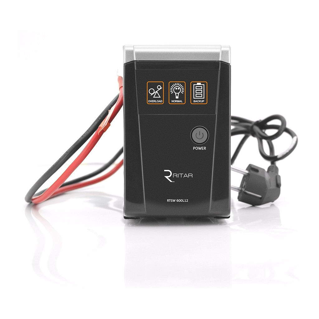 Пристрій безперебійного живлення Ritar RTSW-600 LED, 12V (RTSW-600 L12) - зображення 1