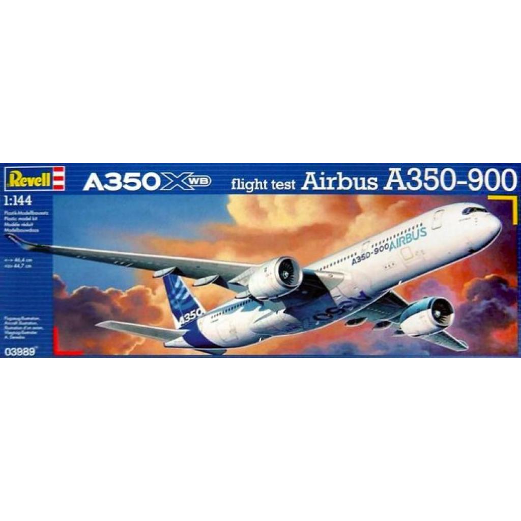 Збірна модель Revell Авіалайнер Airbus A350-900 1:144 (3989) - зображення 1