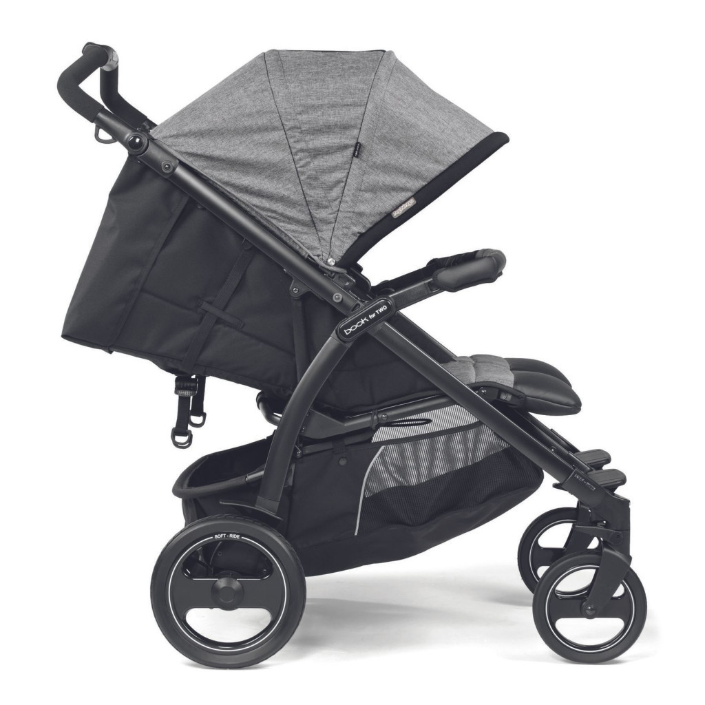 Коляска Peg-Perego Book for Two Quarz (сіра) (IP05280000GL53) - зображення 7