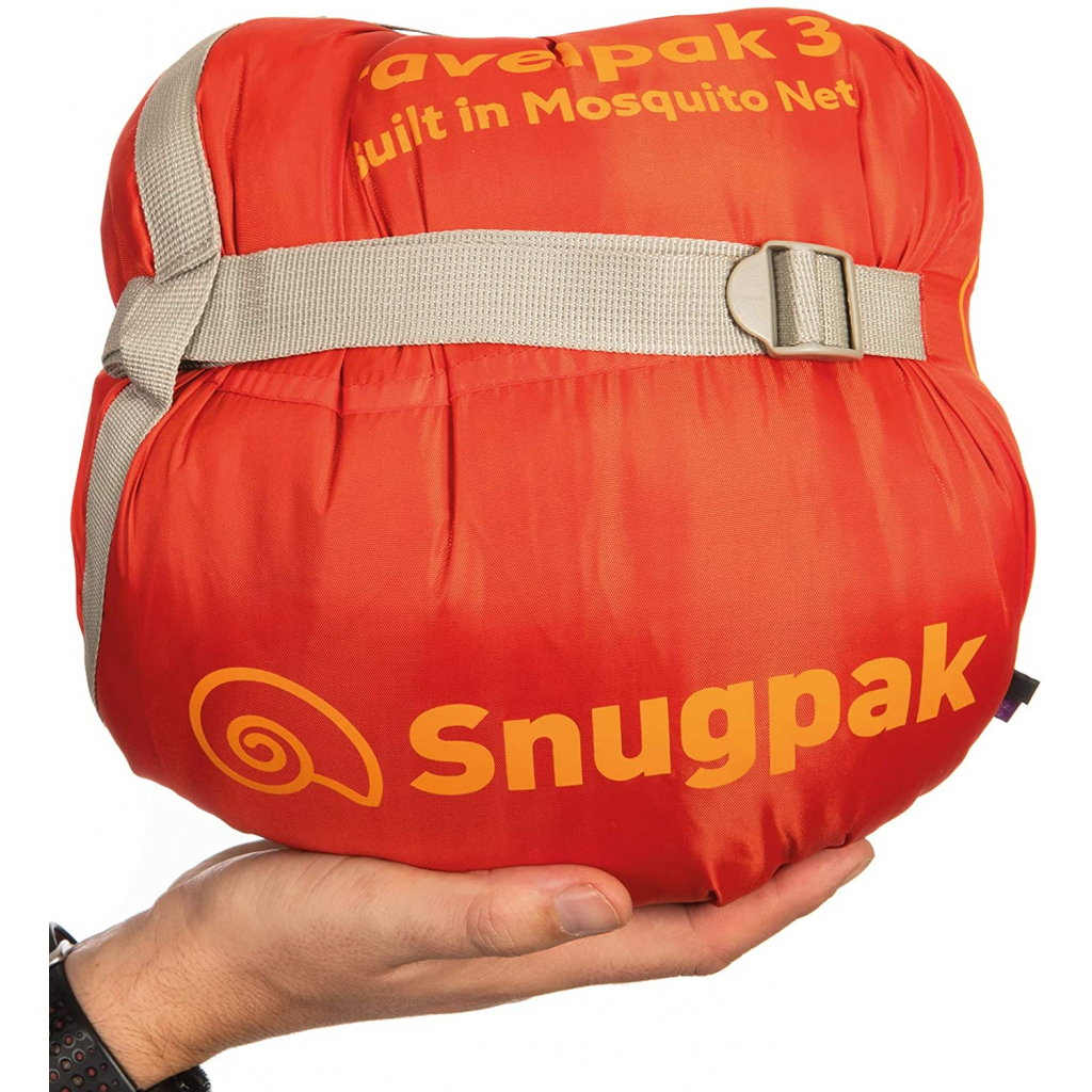 Спальний мішок Snugpak Travelpak 3 Comfort -3С / Extreme -7С Green (8211659515476) - зображення 4