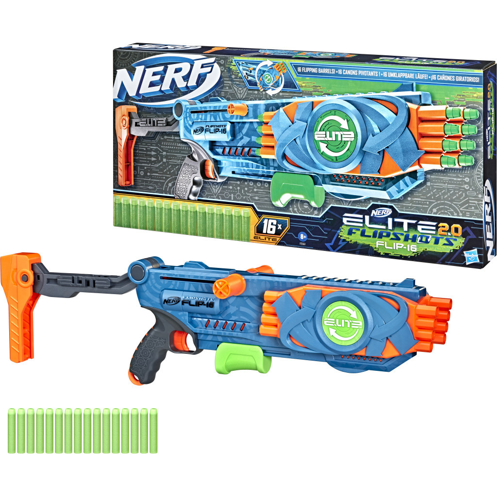 Іграшкова зброя Hasbro Nerf Elite 2.0 Flipshots Flip-16 (F2551) - зображення 3