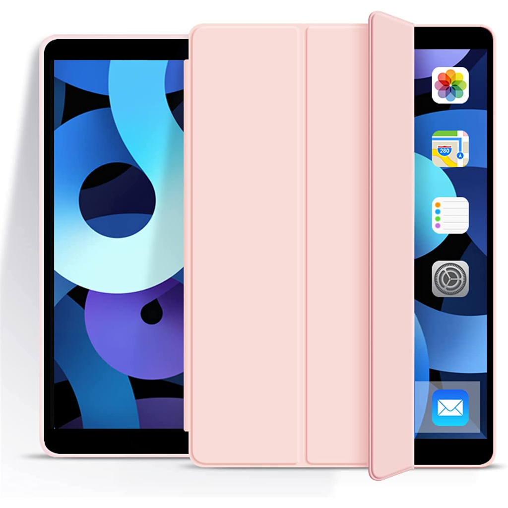Чохол до планшета BeCover Tri Fold Soft TPU Silicone Apple iPad 10.9" 2022 Pink (708523) - зображення 2