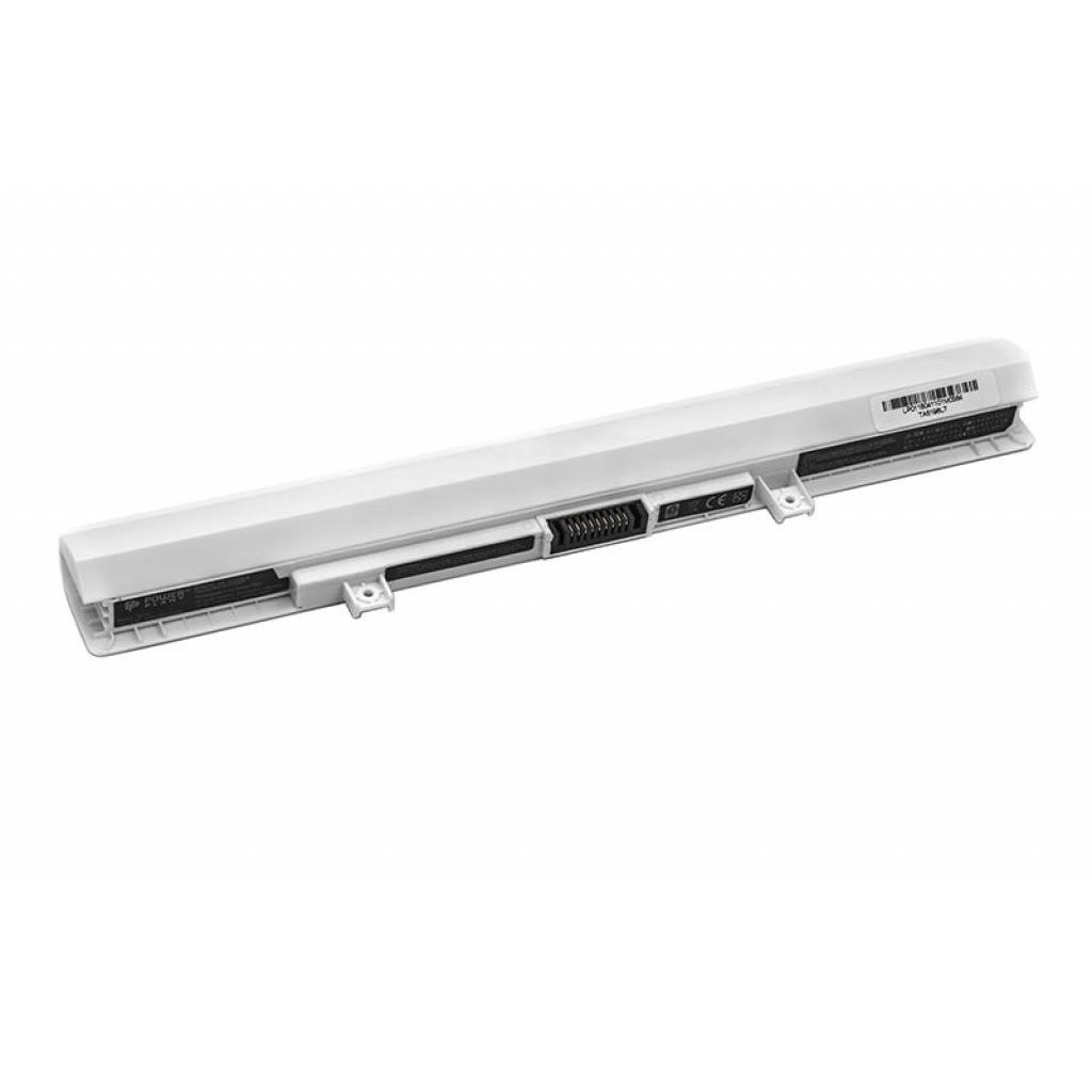 Акумулятор до ноутбука PowerPlant TOSHIBA Satellite C55 Series (TA5196L7) 14.8V 2600mAh white (NB510290) - зображення 2