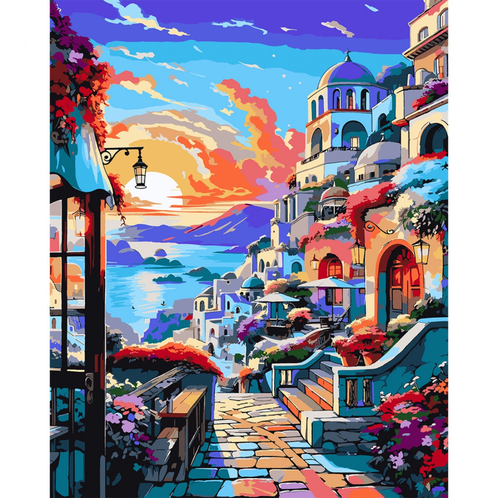 Картина по номерам Santi Захід сонця 40*50 см (954743) - изображение 1