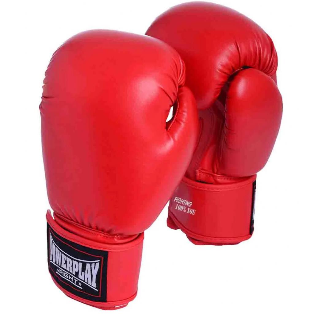 Боксерські рукавички PowerPlay 3004 10oz Red (PP_3004_10oz_Red) - зображення 2