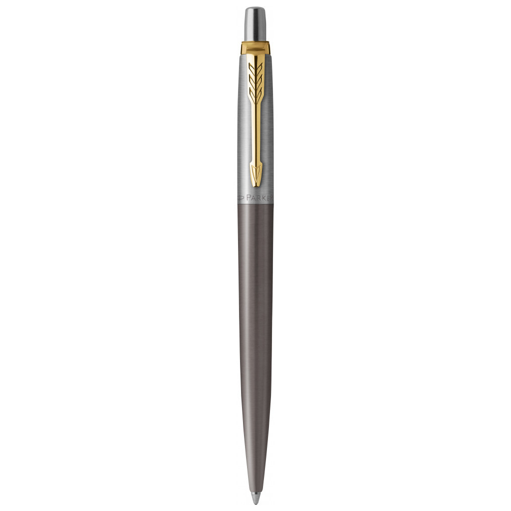 Ручка кулькова Parker JOTTER 17 Grey Lacquer GT BP блістер (14 236) - зображення 2