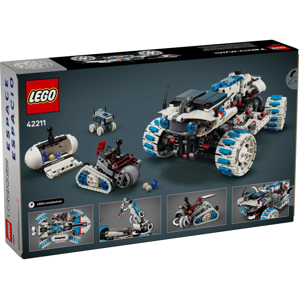 Конструктор LEGO Technic Місяцехід Lunar Outpost. Космічний корабель (42211) - зображення 2