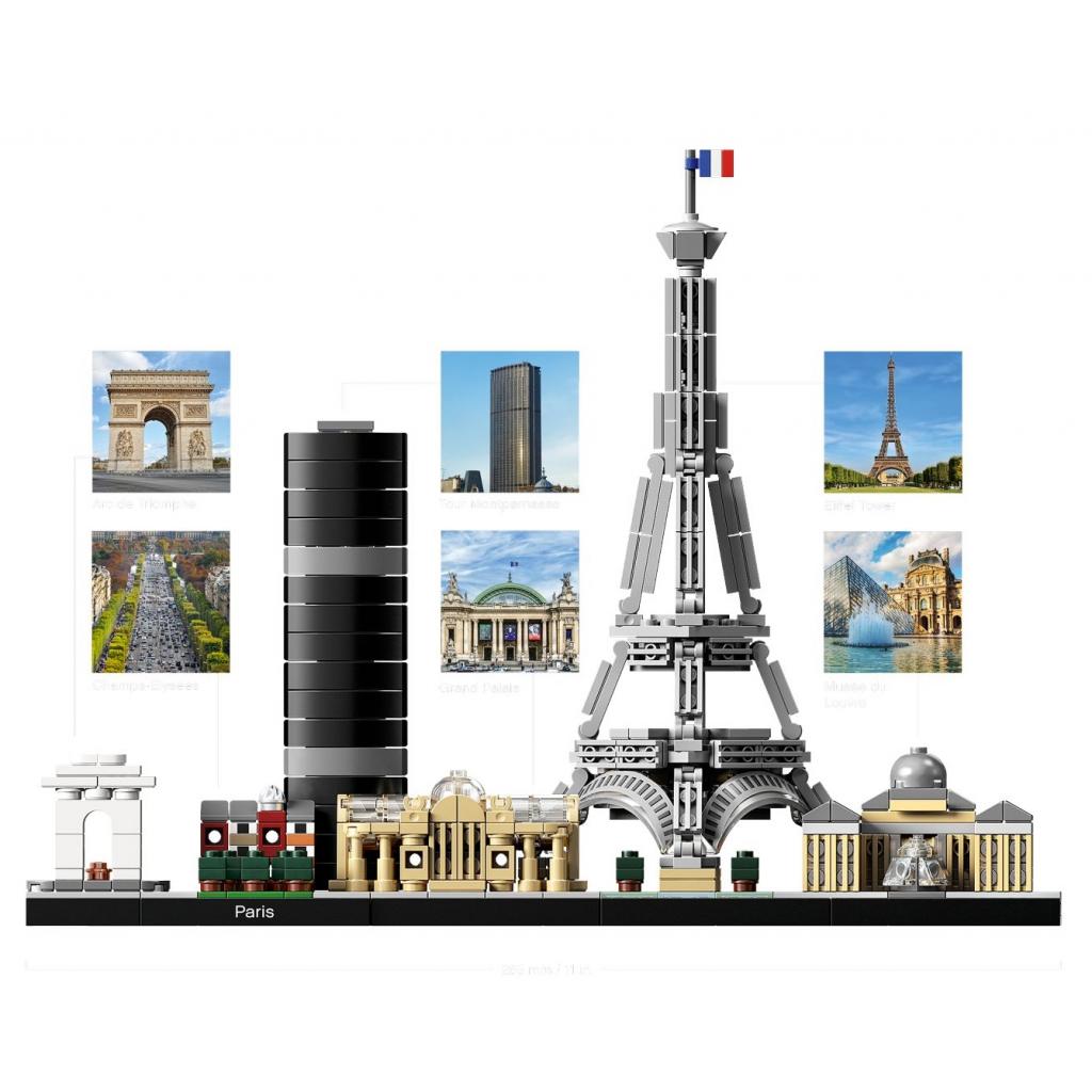 Конструктор LEGO Architecture Париж 649 деталей (21044) - зображення 3