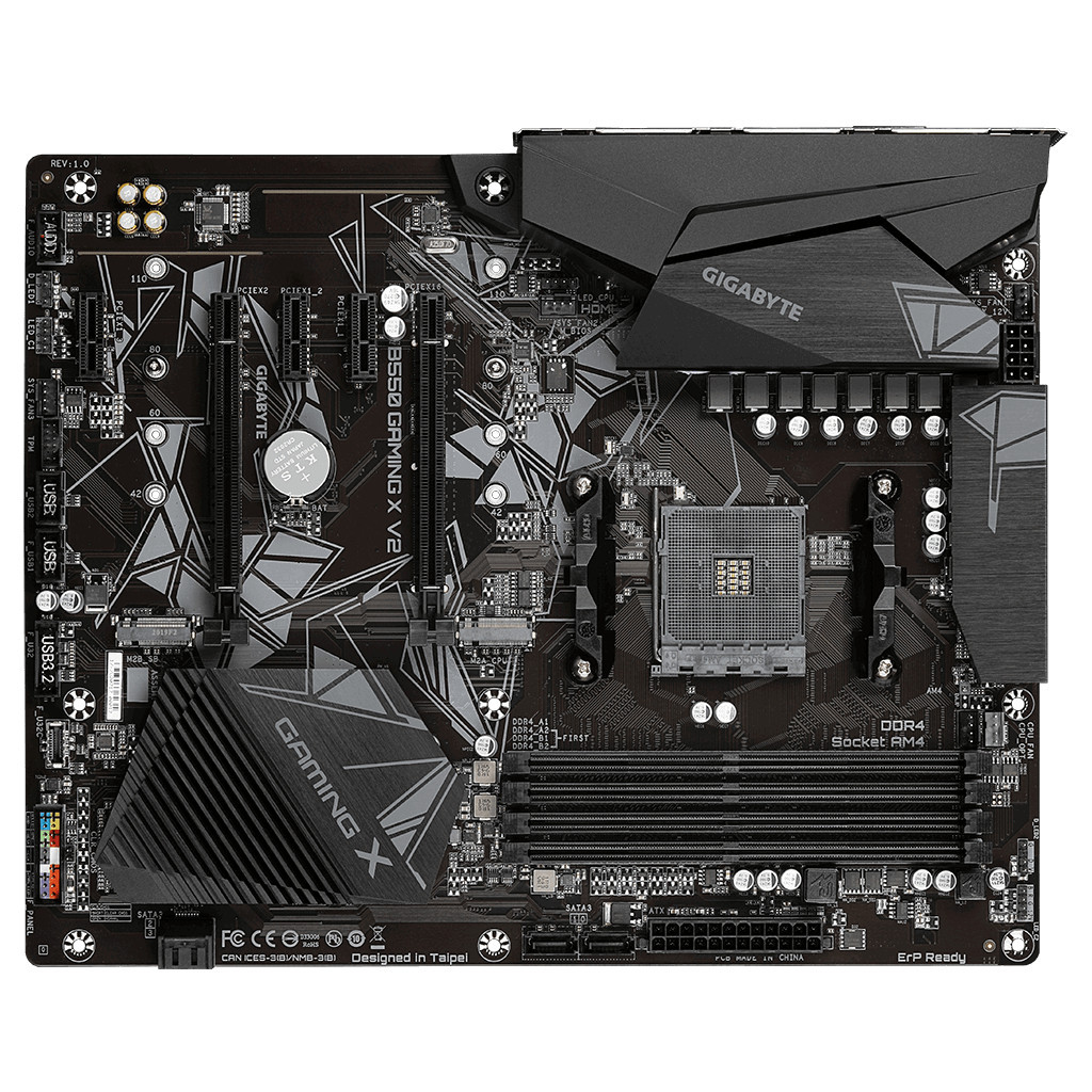 Материнська плата GIGABYTE B550 GAMING X V2 - зображення 1