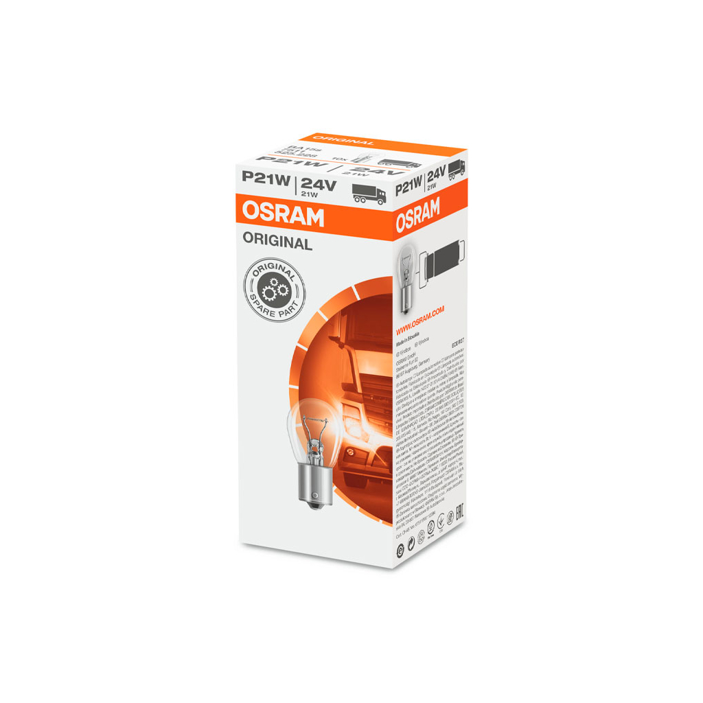 Автолампа Osram 21W (OS 7511) - зображення 2
