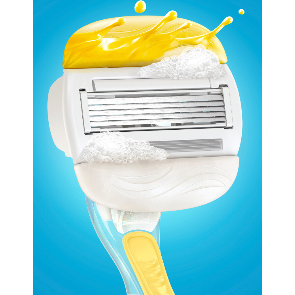 Змінні касети Gillette Venus ComfortGlide Olay З ароматом кокосу 4 шт. (7702018267651) - зображення 3
