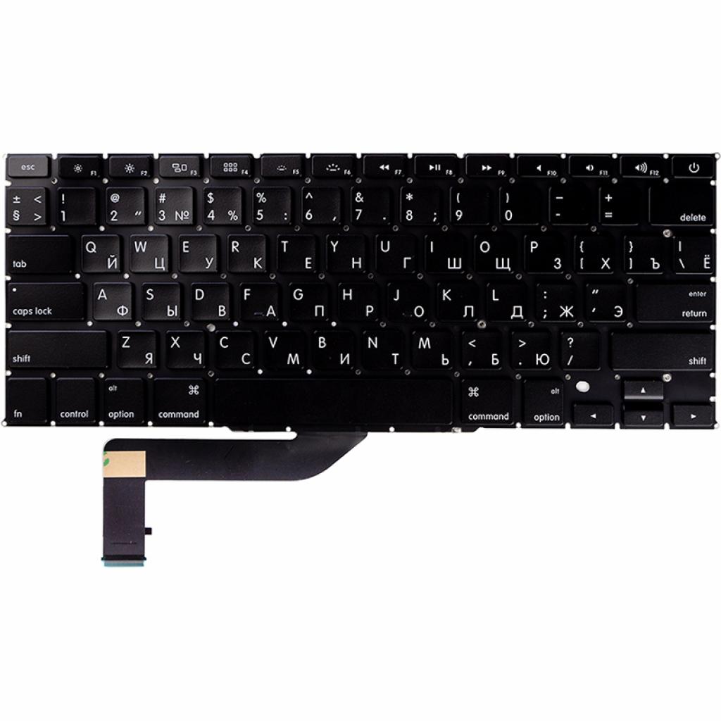 Клавіатура ноутбука Apple MacBook Pro Retina 15" 1398 черн (KB310721) - зображення 1