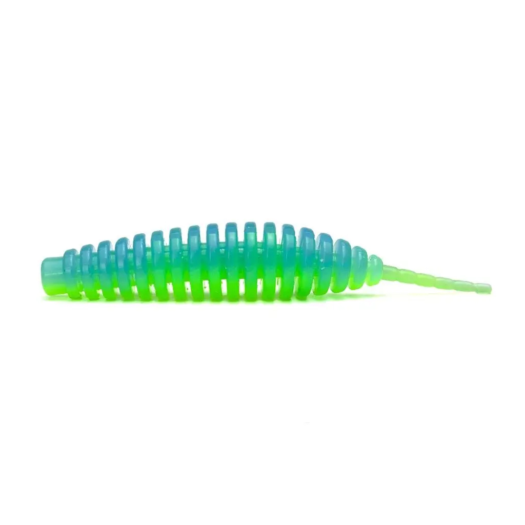 Силікон рибальський FishUP Tanta 2.5" 206 - Sky/Chartreuse (8шт/уп) (1864.14.53) - зображення 1