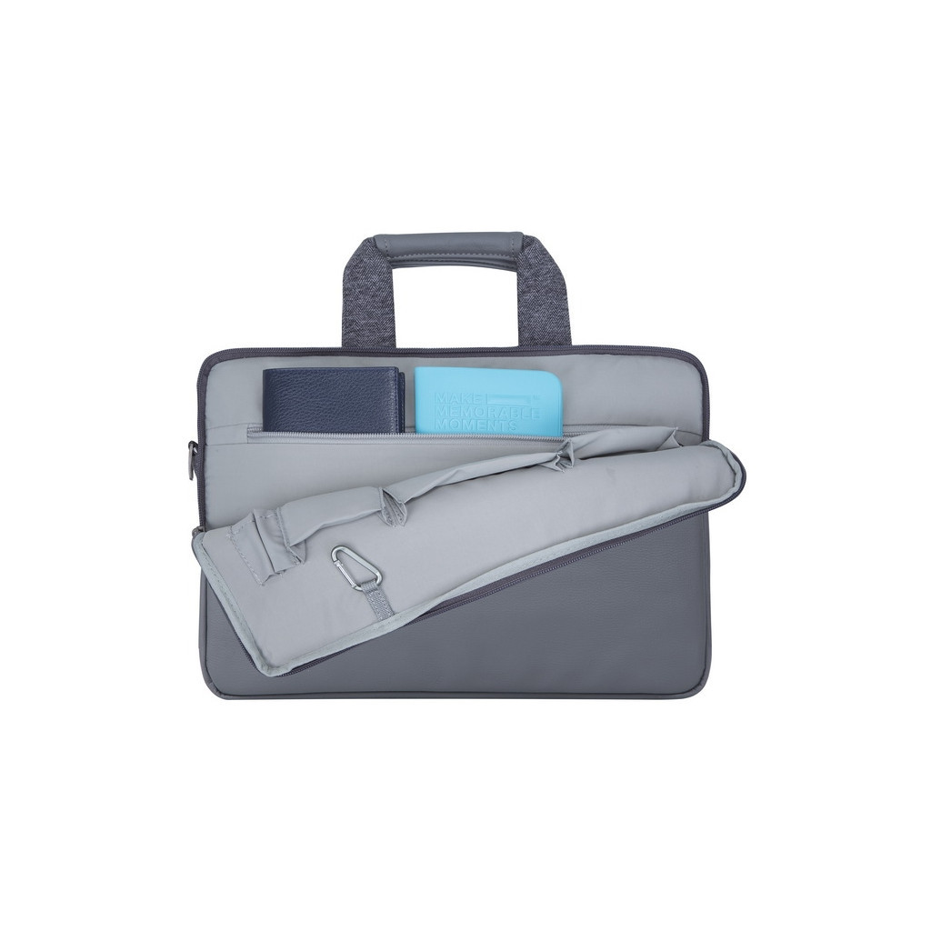 Сумка для ноутбука RivaCase 15.6" (7930 (Grey)) - изображение 6